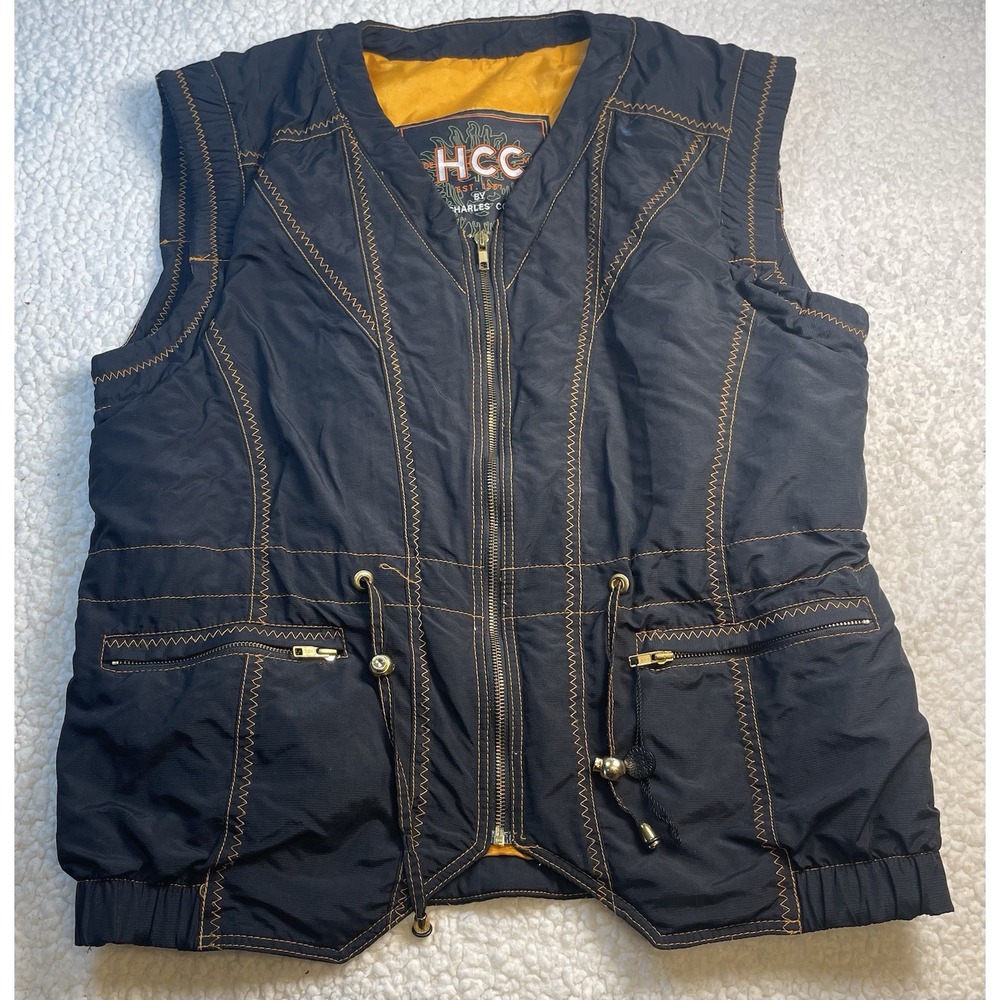 Vintage HCC Henri-Charles Colsenet Snowboard Ski Vest Italian Size 42